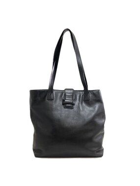 Chanel Logo Tote Calf